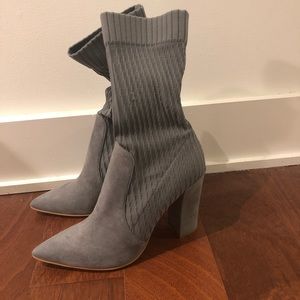 NWOT Dolce Vita Heeled Sock Boots Sz 10